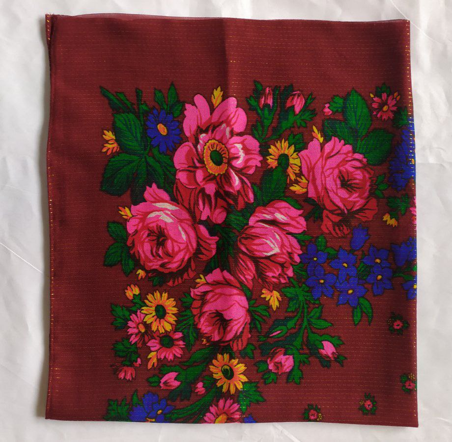 Платок головной с люрексом