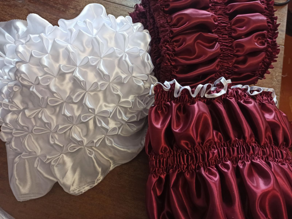 Чехол атлас луч цветочек