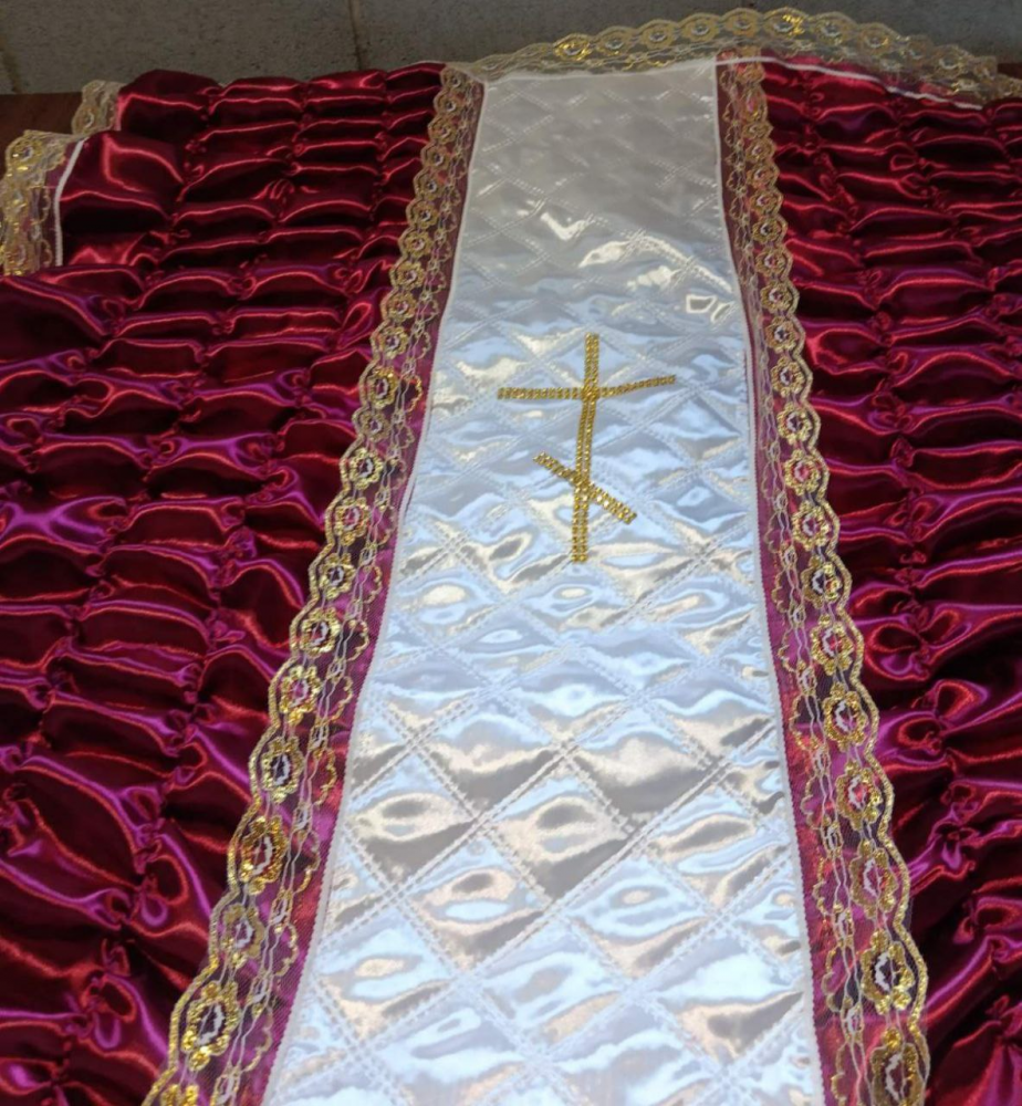 Покрывало атлас, стеганое, жатка