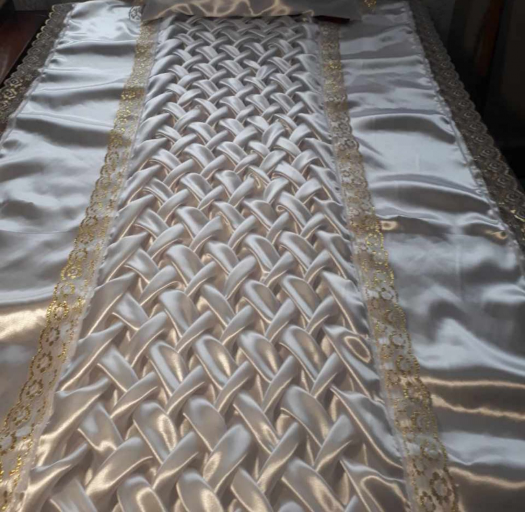 Покрывало атлас, коса