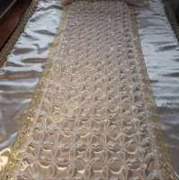 Покрывало атлас, цветочек