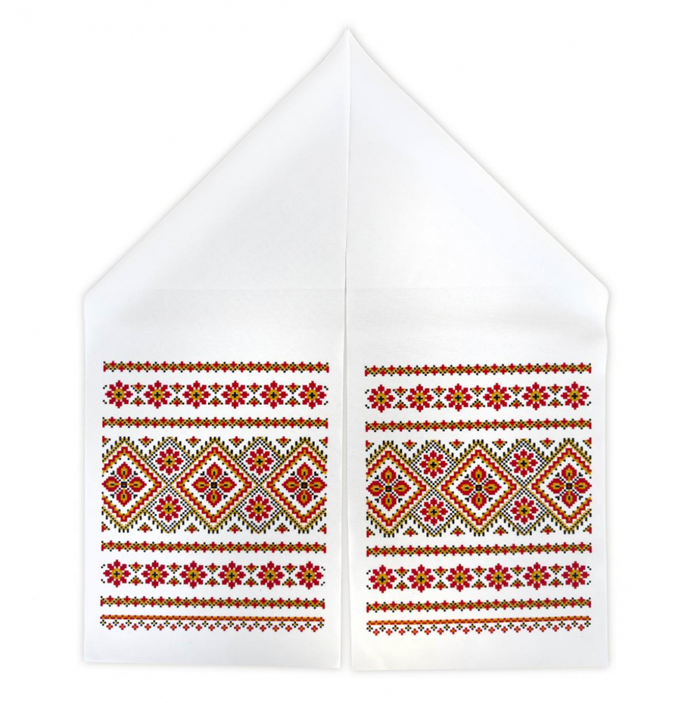 Рушник ритуальний «Орнамент-5» габардин