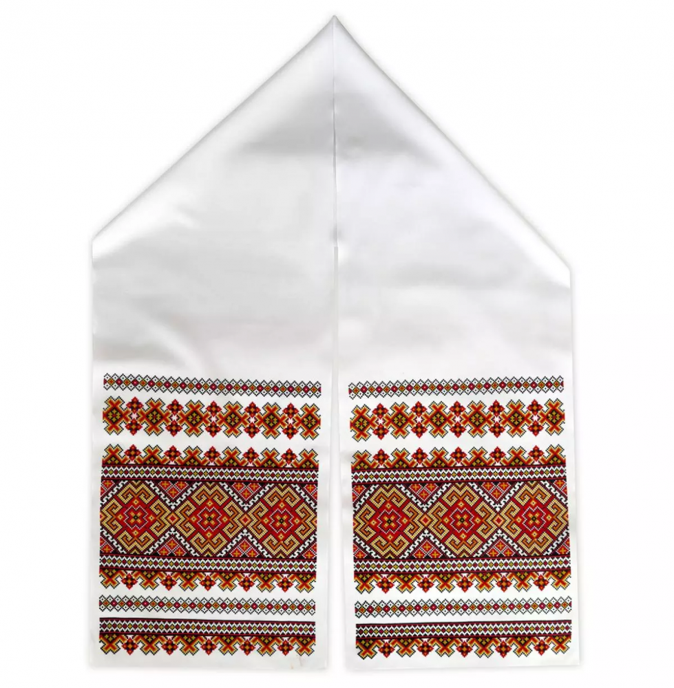 Рушник ритуальний «Орнамент 3» габардин 2м