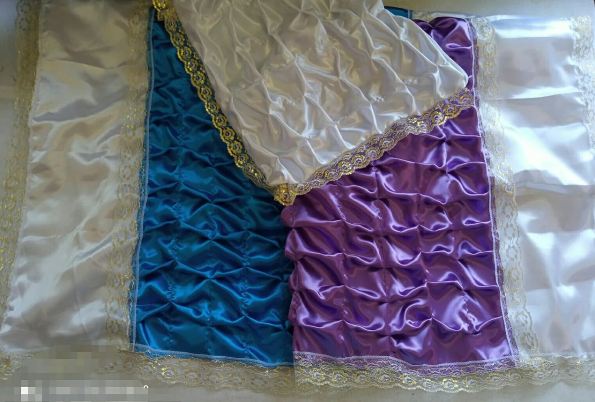 Ритуальный комплект с драпировкой Атлас